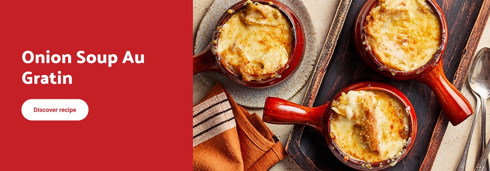 Onion soup au gratin