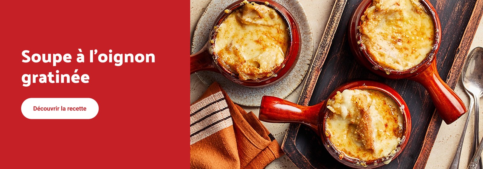 Soupe a l oignon gratinee